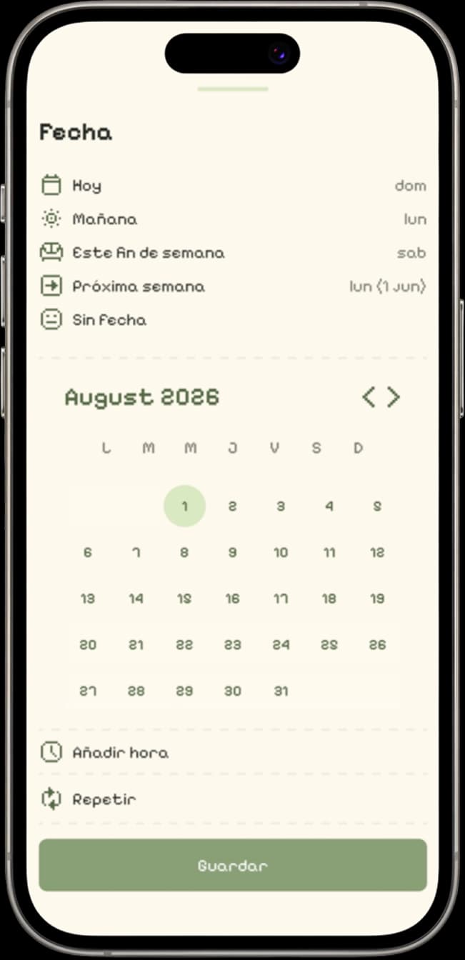 Neki app screen